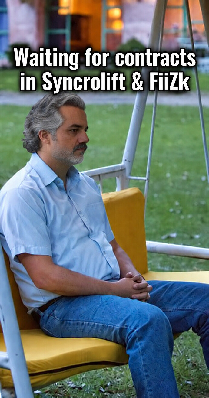 waiting for contracts