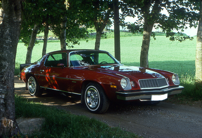 Min 75 modell Camaro 350 LT
