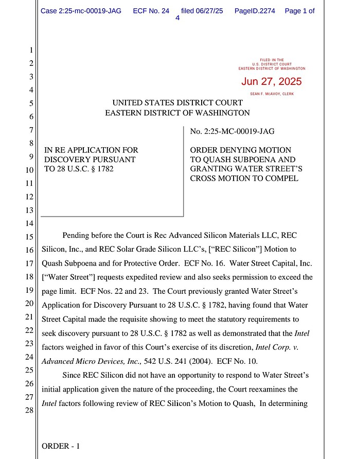 Water street Court Order_1
