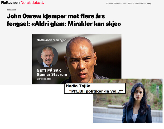 Screenshot 2022-10-20 at 12-17-18 John Carew kjemper mot flere års fengsel «Aldri glem Mirakler kan skje»