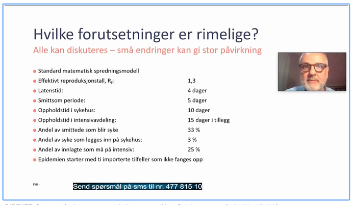 Siste scenario fra FHI