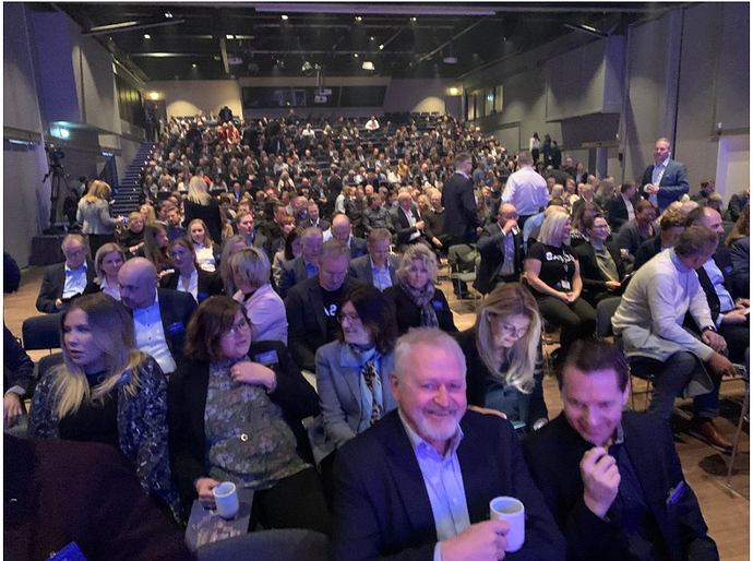 Her er bilde fra Konferansen