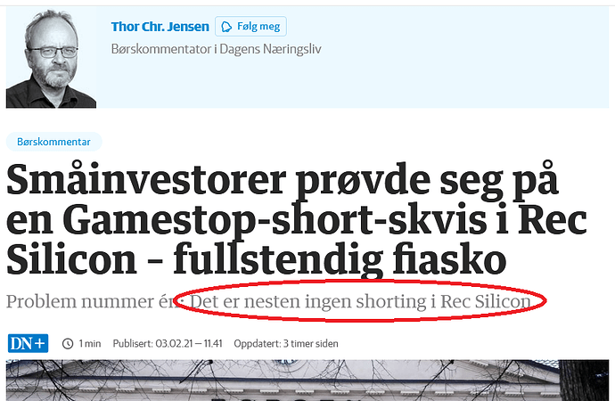 Screenshot_2021-02-03 Småinvestorer prøvde seg på en Gamestop-short-skvis i Rec Silicon – fullstendig fiasko