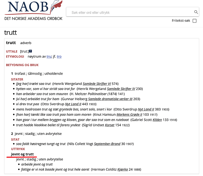 Screenshot_2021-03-13 trutt - Det Norske Akademis ordbok