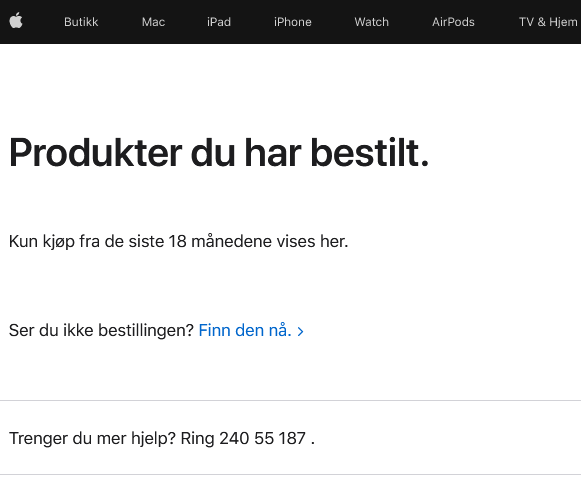 Screenshot 2022-01-17 at 12-56-17 Bestillingsliste - Apple (NO)